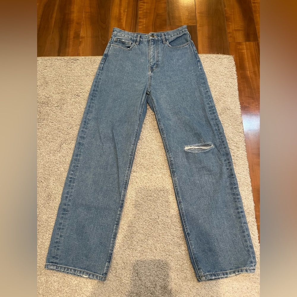 Oak + Fort Ripped Jeans - Size 27